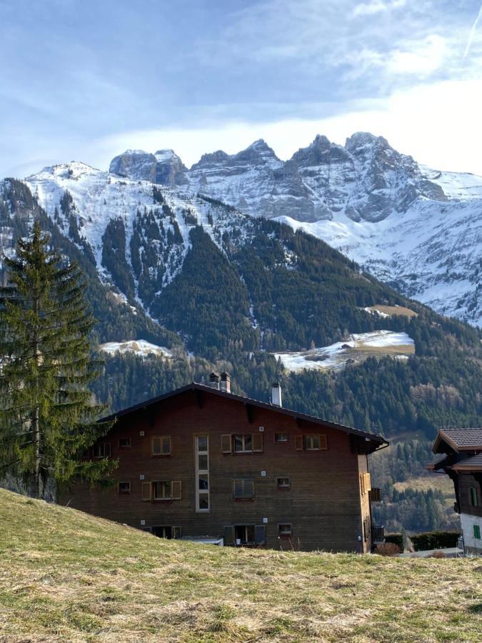 Chalet Marguerite - Bel Appartement 3 Chambres Avec Feu Ouvert, Vue Imprenable, Dans Un Chalet A Taille Humaine De 6 Unites Val dʼIlliez Eksteriør bilde