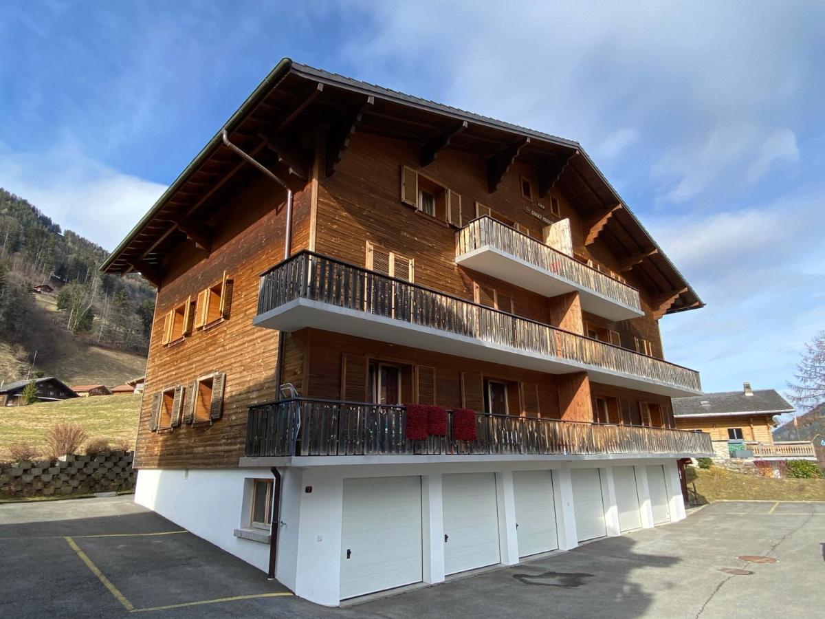 Chalet Marguerite - Bel Appartement 3 Chambres Avec Feu Ouvert, Vue Imprenable, Dans Un Chalet A Taille Humaine De 6 Unites Val dʼIlliez Eksteriør bilde