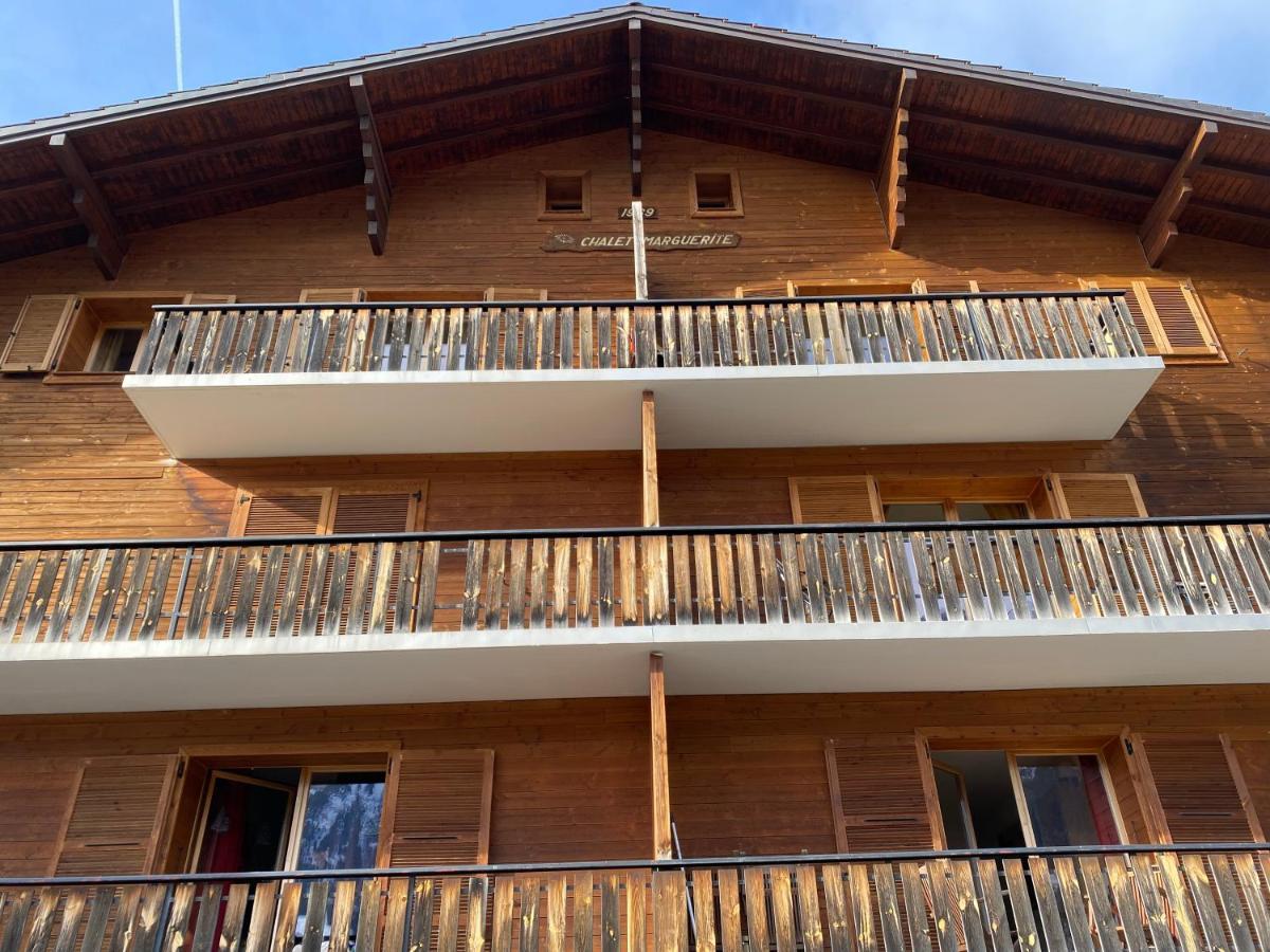 Chalet Marguerite - Bel Appartement 3 Chambres Avec Feu Ouvert, Vue Imprenable, Dans Un Chalet A Taille Humaine De 6 Unites Val dʼIlliez Eksteriør bilde