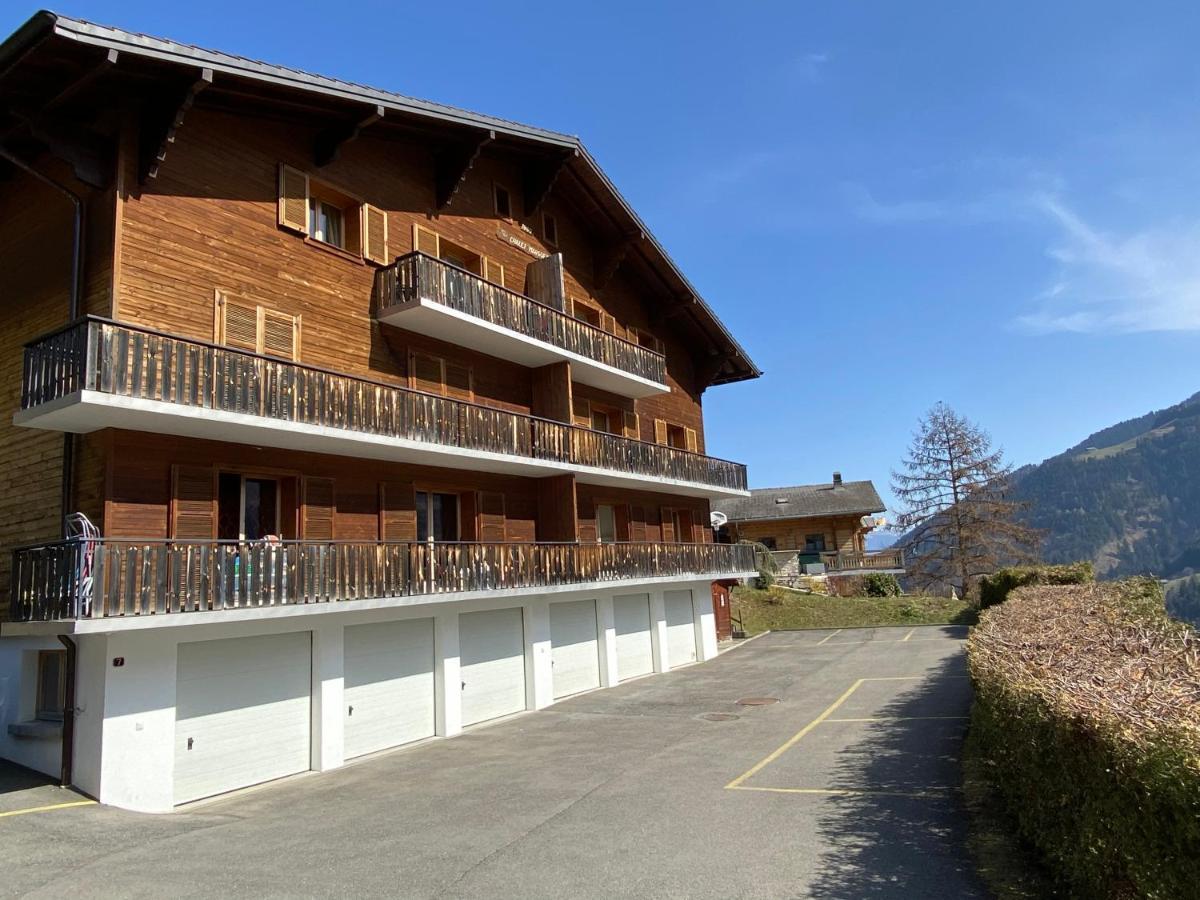 Chalet Marguerite - Bel Appartement 3 Chambres Avec Feu Ouvert, Vue Imprenable, Dans Un Chalet A Taille Humaine De 6 Unites Val dʼIlliez Eksteriør bilde